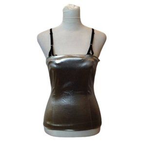 Dolce & Gabbana Silver Sleeveless Camisole Top | 4